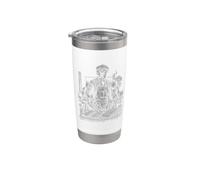 James Buchanan Grilling BBQ Stainless Steel Insulated Tumbler