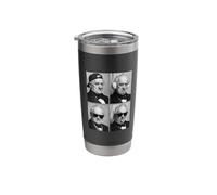 James Buchanan Portrait Stainless Steel Insulated Tumbler