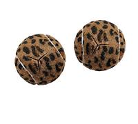 James Byron Enterprises STARTOP Deluxe Pre Cut Walker Tennis Ball Glides - Walkers Legs Universal Precut Glide Balls, Accessories Gifts for Elderly Seniors or Medical Rehab (Cheetah)