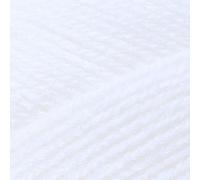 James C. Brett 100g Double Knitting Baby White Wool, BB4