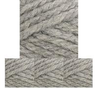 James C Brett Amazon Super Chunky Wool - J9 Silver (100g) (Pack of 4)