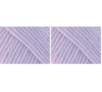 James C Brett - Baby Aran - 100g Balls - BA3 - Lilac (Pack of 2)
