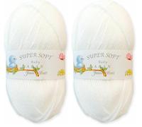 James C Brett - Baby Aran - 100g Balls - BA4 (Pack of 2)