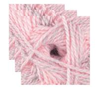 James C Brett Baby Marble DK - Pink & Grey BM10 (Pack of 3)