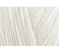 James C Brett Baby Twinkle DK Yarn Double Knitting Sparkly Glitter Wool for Crocheting, Blankets, Baby Garments, Accessories - 100g Ball - Cream BT6 - Single (1 Ball)