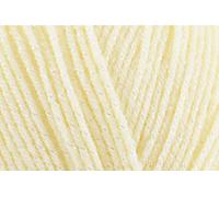 James C Brett Baby Twinkle DK Yarn Double Knitting Sparkly Glitter Wool for Crocheting, Blankets, Baby Garments, Accessories - 100g Ball - Lemon BT3 - Single (1 Ball)