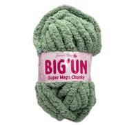 James C Brett BIG'UN Super Mega Chunky 300g Ball for 20mm Needles or Finger Knitting (BU11 Aloe, 1 Ball)