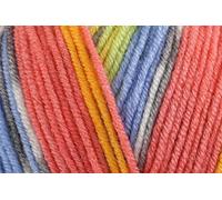 James C Brett Fairground DK Yarn 100% Acrylic Super Soft Crochet Double Knitting Wool for Baby Garment & Accessories - 100g Balls - G1 - Pack of 5