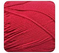 James C Brett It's Pure Cotton DK Yarn - 100% Cotton Double Knitting & Crochet Wool - 100g Ball (Bougainvillea)