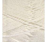 James C Brett It's Pure Cotton DK Yarn - 100% Cotton Double Knitting & Crochet Wool - 100g Ball (Cream)