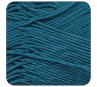 James C Brett It's Pure Cotton DK Yarn - 100% Cotton Double Knitting & Crochet Wool - 100g Ball (Deep Ocean)