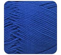 James C Brett It's Pure Cotton DK Yarn - 100% Cotton Double Knitting & Crochet Wool - 100g Ball (Electric Blue)
