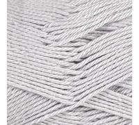 James C Brett It's Pure Cotton DK Yarn - 100% Cotton Double Knitting & Crochet Wool - 100g Ball (Silver Grey)