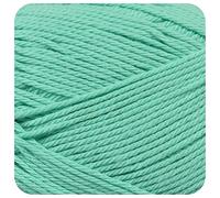 James C Brett It's Pure Cotton DK Yarn - 100% Cotton Double Knitting & Crochet Wool - 100g Ball (Soft Green)