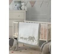 James C. Brett JB908 Knitting Pattern Elephant Design Baby Blanket in Top Value DK