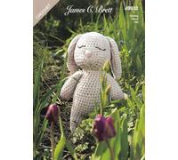 James C. Brett JB932 Crochet Pattern Beatrice Bunny Toys in Flutterby