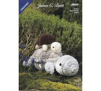 James C. Brett JB935 Crochet Pattern Tilly and Tommy Tortoise Toys in Flutterby and Huggable