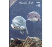 James C. Brett JB939 Crochet Pattern Wendi and Willow Whale Toys in Flutterby and Huggable