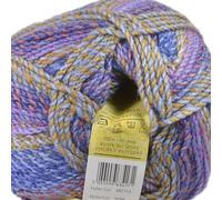 James C Brett Marble Chunky Knitting Yarn 100% Soft Acrylic Wool (MC113), Multicolour