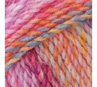 James C Brett Marble Chunky Knitting Yarn 100% Soft Acrylic Wool (MC104), Mulitcoloured