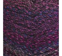 James C Brett Marble Chunky Yarn - 200g Ball of Supersoft Acrylic Knitting & Crochet Wool - Create Fast, Cosy Garments with a Beautiful Marbled Effect (Purple Bramble Jelly)