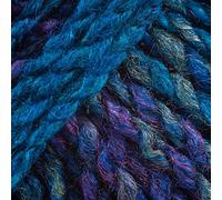 James C Brett Marble Chunky Yarn - 200g Ball of Supersoft Acrylic Knitting & Crochet Wool - Create Fast, Cosy Garments with a Beautiful Marbled Effect (Petrol)