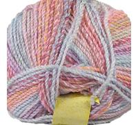 James C Brett Marble Chunky Yarn - 200g Ball of Supersoft Acrylic Knitting & Crochet Wool - Create Fast, Cosy Garments with a Beautiful Marbled Effect (Summers Evening)