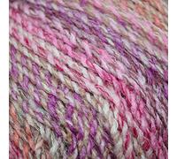 James C Brett Marble Chunky Yarn - 200g Ball of Supersoft Acrylic Knitting & Crochet Wool - Create Fast, Cosy Garments with a Beautiful Marbled Effect (Strawberry Whip)
