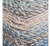 James C Brett Marble Chunky Yarn - 200g Ball of Supersoft Acrylic Knitting & Crochet Wool - Create Fast, Cosy Garments with a Beautiful Marbled Effect (Blue Distressed Denim)