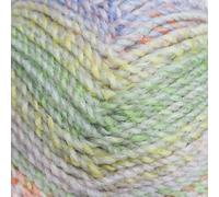 James C Brett Marble Chunky Yarn - 200g Ball of Supersoft Acrylic Knitting & Crochet Wool - Create Fast, Cosy Garments with a Beautiful Marbled Effect (Green Mountain Alpines)