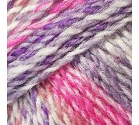 James C Brett Marble Chunky Knitting Yarn 100% Soft Acrylic Wool (MC108), Multicolor