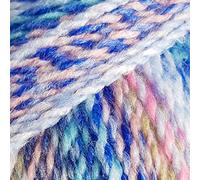 James C Brett James Brett Marble Chunky Knitting Yarn 100% Soft Acrylic Wool (MC105), Multicoloured