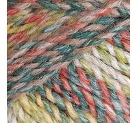 James C Brett Marble Chunky Knitting Yarn 100% Soft Acrylic Wool (MC107), Multicoloured