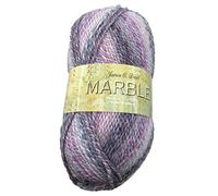 James C Brett Marble DK Double Knitting Yarn - 100g Ball - Acrylic Wool for Knitting & Crochet (Blueberry Crush)