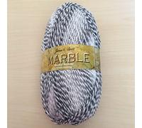 James C Brett Marble DK MT1 Black/Grey/White