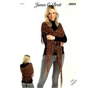 James C Brett Pattern JB652 Zodiac Ladder Yarn
