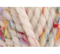 James C Brett Rustic Mega Super Chunky Yarn - Wool Acrylic Blend Crochet Knitting Tweed Wool - (CS26) - 10 x 100g Balls