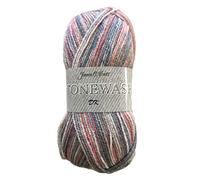 James C. Brett Stonewash DK Multi-Coloured Yarn - 100g