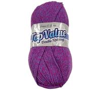 James C Brett Top Value Double Knitting Mixtures 100g Ball (8480, 1 Ball)