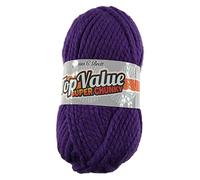 James C Brett Top Value Super Chunky TSC10 Purple