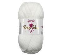James C Brett Wendy Peter Pan baby 4 ply 50g ball White