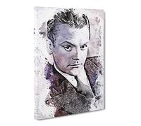 James Cagney Canvas Print | Gallery Wrapped 30mm Frame Wall Art | 24x16 inches | Ready to Hang | Modern Picture | Living Room Bedroom Lounge Office