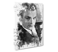 James Cagney V3 Canvas Print | Gallery Wrapped 30mm Frame Wall Art | 30x20 inches | Ready to Hang | Modern Picture | Living Room Bedroom Lounge Office
