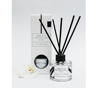 James & Co Luxe Cashmere & Musk Blanc 100ml Home Fragrance Reed Diffuser Set
