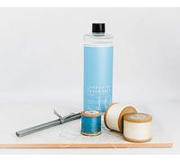 James & Co No.10 Cotton (Cotton & Linen) 200ml Reed Diffuser Refill Bottle with 6 Fibre Reeds