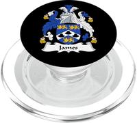 James Coat of Arms - Family Crest PopSockets PopGrip for MagSafe