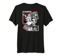 James Dean_007_Back Printed Premium T-Shirt