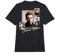 James Dean_009_Back Printed Comfort Colors Adult Heavyweight T-Shirt