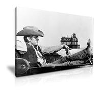 James Dean Canvas Wall Art Picture Print Best Gift For Modern Family Home Office Hotel Decoration (S: 46cm X 31cm)