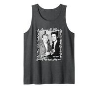 James Dean_Elvis Presley Tank Top, Men, Dark Heather Grey, Large